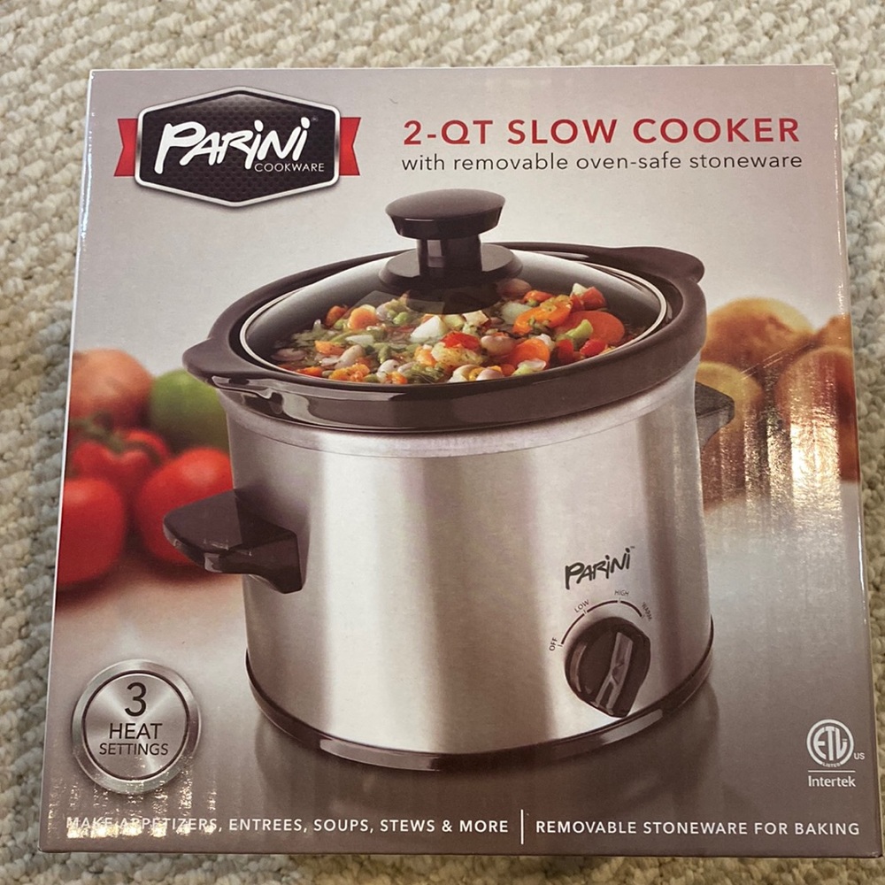 Parini 2 quart slow cooker